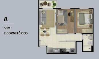 Imagem 4: Urban Life | Construtora Paddan | Pronto | 50 metros | 02 dormitórios | com varanda