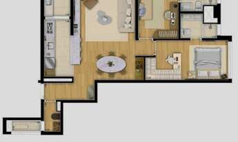 Imagem 5: Artur 73 | Construtora Focal | Construção | 81 metros | 02 suítes | lavabo