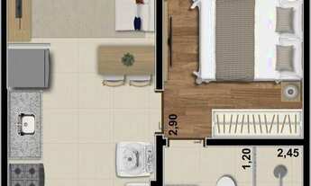 Imagem 4: Lift Vila das Belezas | Construtora Vitta Residencial | Construção | 24 metros