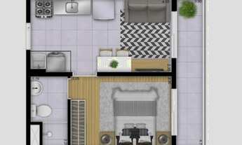 Imagem 4: Plano e Reserva da Mooca Construtora Plano e Plano Construção 29 metros 01 suíte