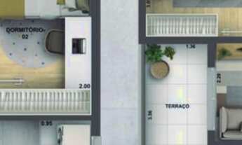 Imagem 4: Neo Sacomã | Construtora Cury | Construção | 44 metros | 02 dormitórios | com varanda