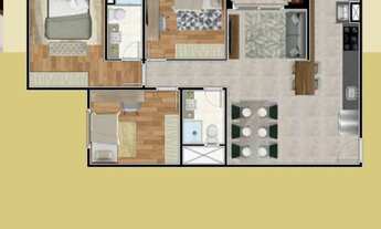 Imagem 4: Sophistic Casa Branca Construtora Paddan Pronto 84 metros 03 dormitórios suíte