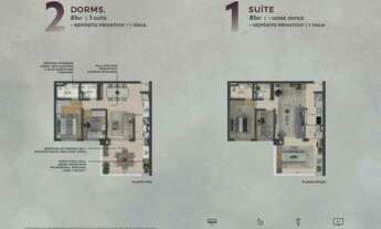 Imagem 4: Recanto Oliveiras | Construtora Tecnisa | Construção | 83 metros | 02 dormitórios