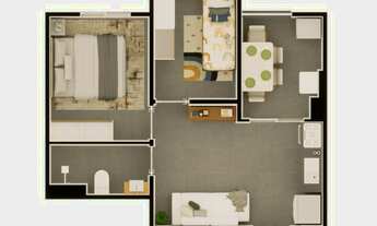 Imagem 4: Sou Mais Urban | Construtora Sousa Araújo | Lançamento | 36 metros | 02 dormitórios