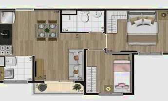 Imagem 4: Grid Interlagos | Construtora Econ | Construção | 37 metros | 02 dormitórios