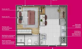 Imagem 4: Zen Residence | Construtora Longitude | Construção | 24 metros | 01 suíte