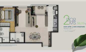 Imagem 6: Log House Lago dos Patos | Construtora Lógica | Pronto | 56 metros | 02 dormitórios