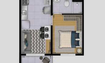 Imagem 5: Plano Mais Belém | Construtora Plano & Plano | Construção | 27 metros | 01 dormitório