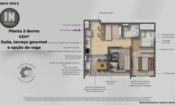 Imagem 4: In Perdizes | Construtora Integra Urbano | Lançamento | 43 metros | 02 dormitórios