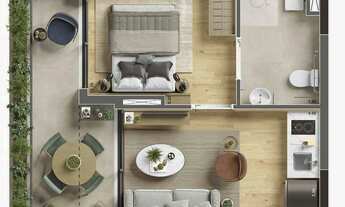 Imagem 7: Vista Park Ibirapuera Smart | Construtora RFM | Pronto | 39 metros | 01 dormitório