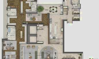 Imagem 5: Vista Cyrela Venezia | Construtora Cyrela | Construção | 515 metros | 04 suítes