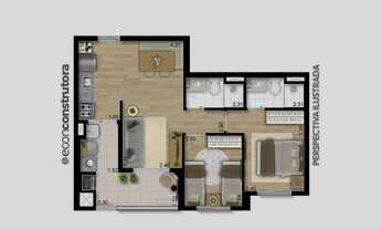 Imagem 4: Gran Sky Vila Carrão | Construtora Econ | Construção | 56 metros | 02 dormitórios