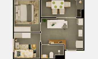 Imagem 5: Sou Mais Urban | Construtora Sousa Araújo | Lançamento | 36 metros | 02 dormitórios