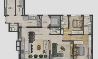 Imagem 6: Lindenberg Reserva Paraíso | Construtora Lindenberg | Construção | 133 metros