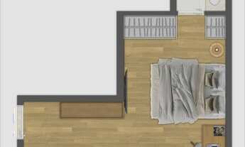 Imagem 6: Joá Pinheiros | Construtora Kallas | Construção | 25 metros | studios | com varanda