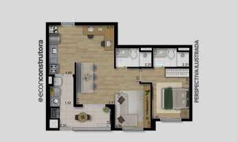 Imagem 5: Gran Sky Vila Carrão | Construtora Econ | Construção | 56 metros | 02 dormitórios