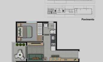 Imagem 4: Scene Vila Mariana | Construtora Montrecon | Construção | 35 metros | 01 dormitório