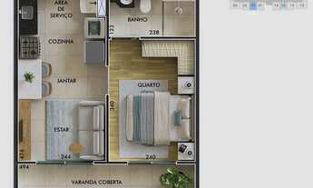 Imagem 4: L1ne Praça da Árvore | Construtora Emccamp | Lançamento | 30 metros | 01 suíte