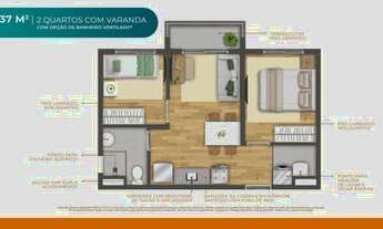 Imagem 5: Vibra João Dias | Construtora Vibra | Construção | 37 metros | 02 dormitórios