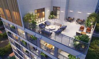 Imagem 7: Alt Studios By Eztec Construtora Eztec Construção 28 metros Studios com varanda