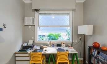 Imagem 5: Maravilhoso apartamento a 50 metros da Praia de Ipanema, vista lateral mar com Jardim de i