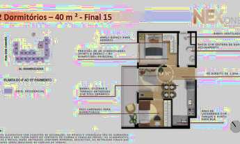 Imagem 7: Maravilhoso Apartamento à venda com 40m² com 2 quartos em Moema - São Paulo - SP