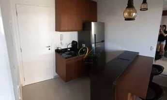 Imagem 2: Apartamento com 1 dormitório para alugar, 33 m² por R$ 2.300/mês - Jardim Tarraf II - São