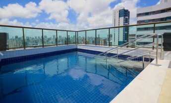 Imagem: Excelente flat, quarto separado, primeira