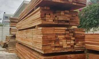 Imagem: Tauari vermelho - madeira para cobertura