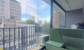 Imagem 4: STUDIO NOVO,  27 METROS DE ÁREA ÚTIL, TERRAÇO ENVIDRAÇADO, PRÓXIMO DE HOSPITAIS, Á 300 MET