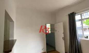 Imagem 2: Apartamento com 2 dormitórios à venda, 60 m² por R$ 260.000,00 - Embaré - Santos/SP