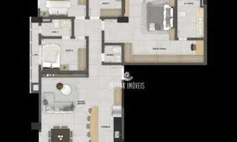 Imagem 4: Apartamento com 4 dormitórios à venda, 225 m² por R$ 886.000 - Morada da Colina - Uberlând