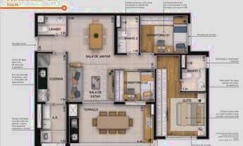 Imagem: Apto 91 metros na vila prudente