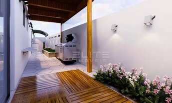 Imagem 2: Apartamento Garden com 2 dormitórios à venda, 46 m² por R$ 360.000 - Vila Alice - Santo An