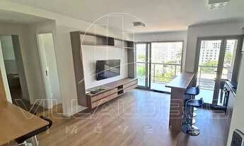 Imagem 2: Apartamento com 1 dormitório para alugar, 66 m² por R$ 6.500,00/mês - Vila Madalena - São