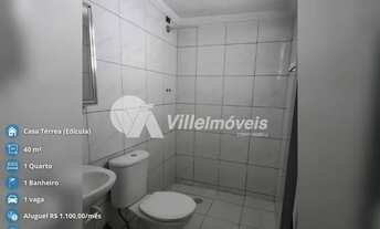 Imagem 7: Edícula com 1 dormitório para alugar, 40 m² por R$ 1.133/mês - Parque Industrial - São Jos