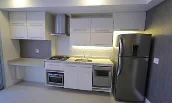 Imagem 2: Apartamento com 1 dormitório para alugar, 51 m² por R$ 4.000,00/mês - Brooklin Paulista