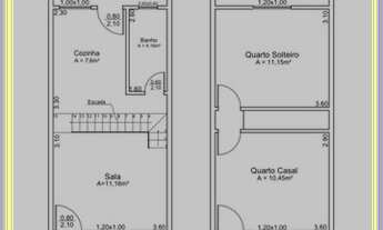 Imagem 2: Casa Geminada Casa com 2 dormitórios