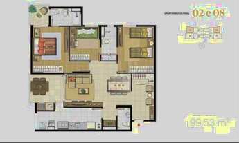 Imagem 2: Apartamento à venda, 3 quartos, 1 suíte, 2 vagas, Piemonte - Nova Lima/MG