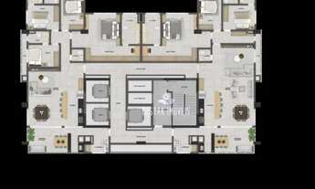 Imagem 6: Apartamento com 4 dormitórios à venda, 225 m² por R$ 886.000 - Morada da Colina - Uberlând