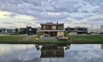 Imagem 6: B4- Mansão no Sense xangrila 5 suites beira lago mobiliada com 60x para pagar