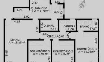 Imagem 5: Rua Sergipe 3 Dormitórios (1 Suíte) - 83m² - 2 Vagas