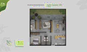 Imagem 3: Apartamento garden com 2 suítes na Barra da Lagoa em Florianópolis