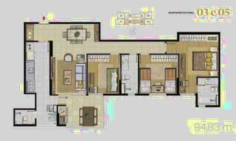 Imagem 4: Apartamento à venda, 3 quartos, 1 suíte, 2 vagas, Piemonte - Nova Lima/MG