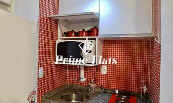 Imagem 6: Flat disponível para locação no Condomínio Edifício Moema Studium, com 1 dormitório e 1 va