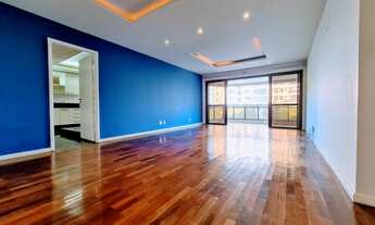 Imagem 1: Apartamento na Península para venda possui 157 m2 com 4 quartos e 3 suítes e 2 vagas - RJ