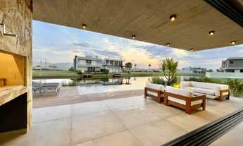 Imagem 3: B4- Mansão no Sense xangrila 5 suites beira lago mobiliada com 60x para pagar