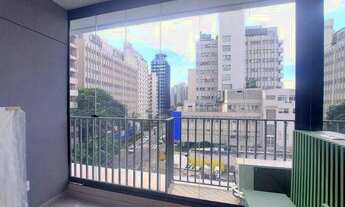 Imagem 6: STUDIO NOVO,  27 METROS DE ÁREA ÚTIL, TERRAÇO ENVIDRAÇADO, PRÓXIMO DE HOSPITAIS, Á 300 MET