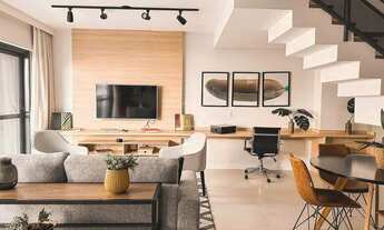 Imagem 2: 100m², 2 suítes, 2 vagas de garagem, mobiliado