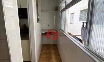 Imagem 9: Apartamento com 2 dormitórios à venda, 60 m² por R$ 260.000,00 - Embaré - Santos/SP